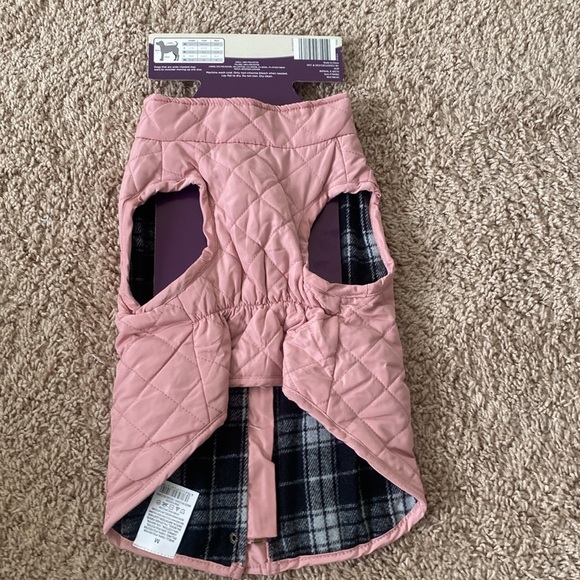 Heart to Tail Zippered Puffy Dog Coat Size M - Picture 4 of 7